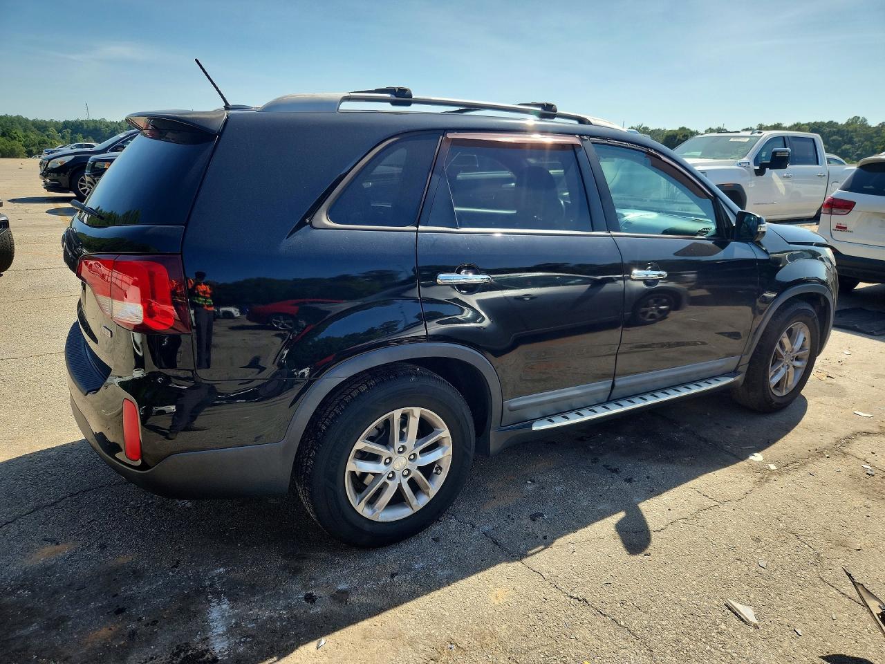 2014 Kia Sorento Lx Черный vin: 5XYKT3A63EG437108