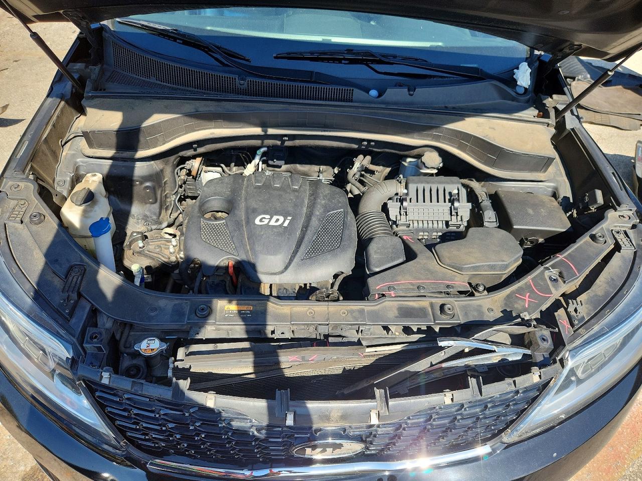 2014 Kia Sorento Lx Черный vin: 5XYKT3A63EG437108