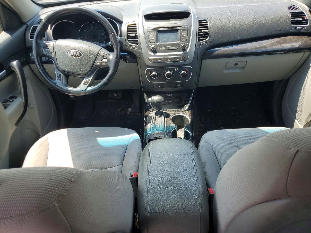 2014 Kia Sorento Lx Gray vin: 5XYKT3A63EG441028