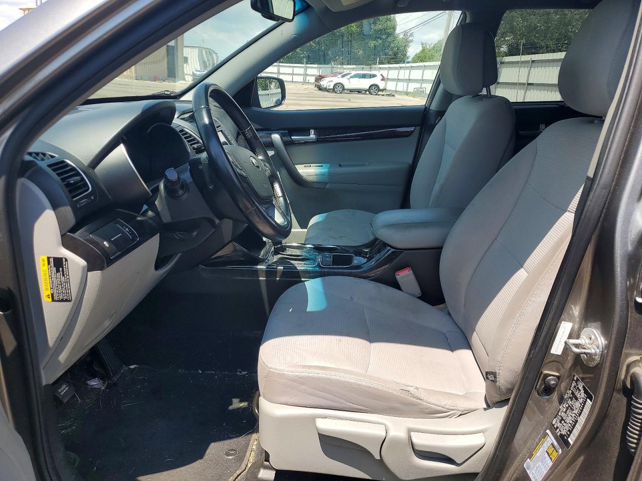 2014 Kia Sorento Lx Gray vin: 5XYKT3A63EG441028