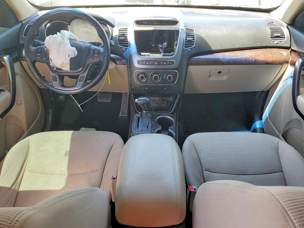 2014 Kia Sorento Lx Silver vin: 5XYKT3A63EG478645