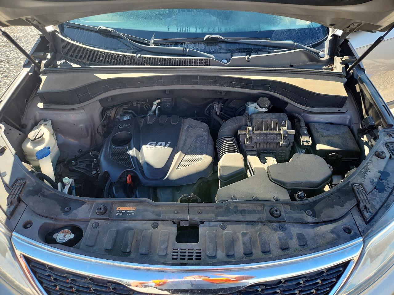 2014 Kia Sorento Lx Silver vin: 5XYKT3A63EG504094