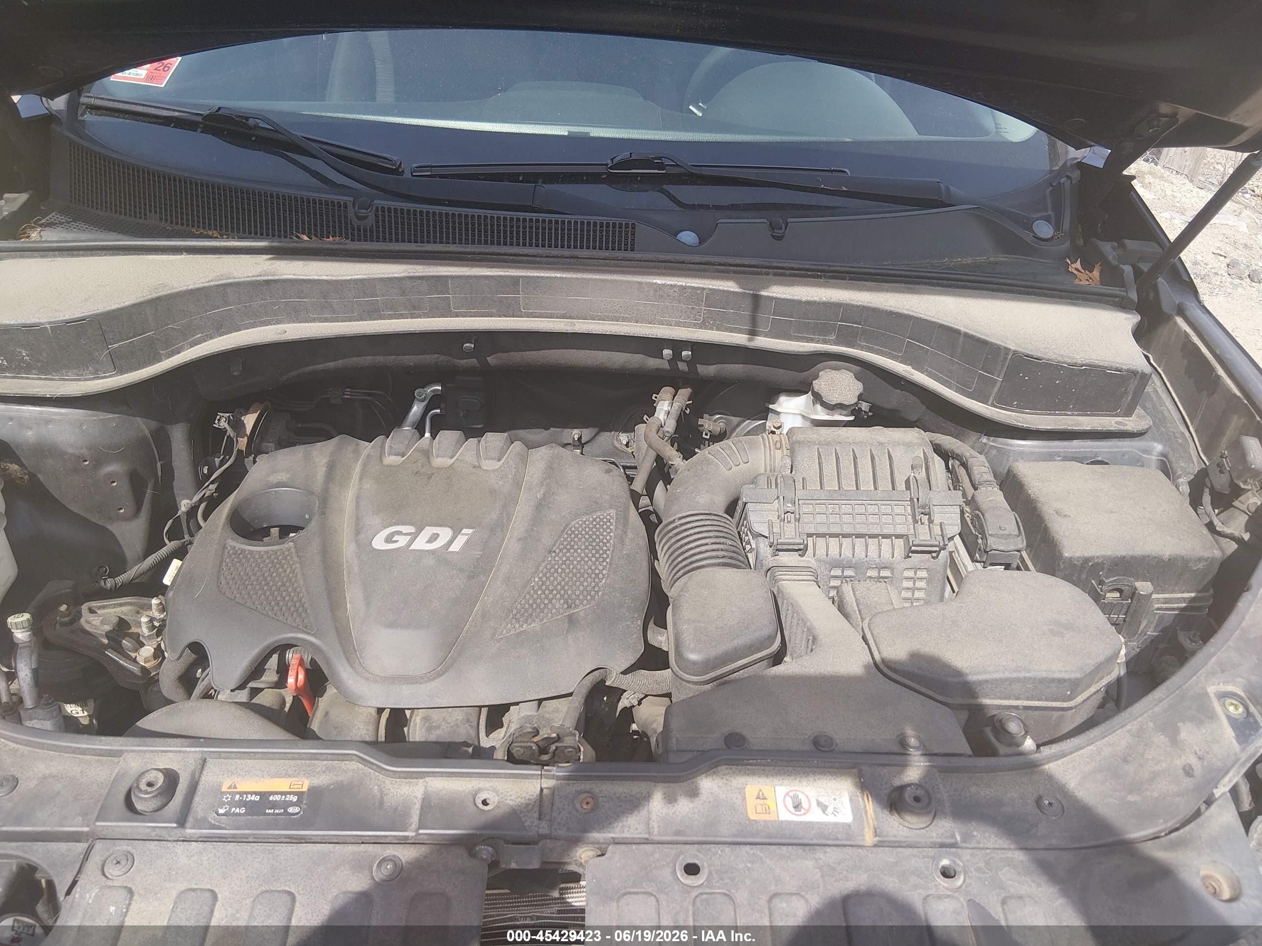 2014 Kia Sorento Lx Черный vin: 5XYKT3A63EG513409