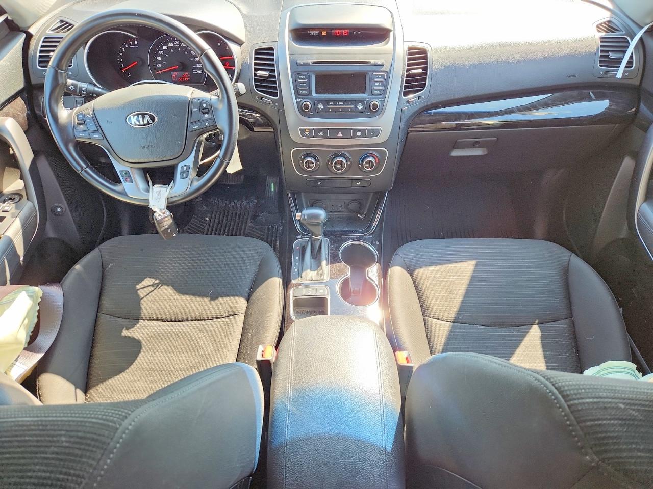 2014 Kia Sorento Lx Silver vin: 5XYKT3A63EG525477