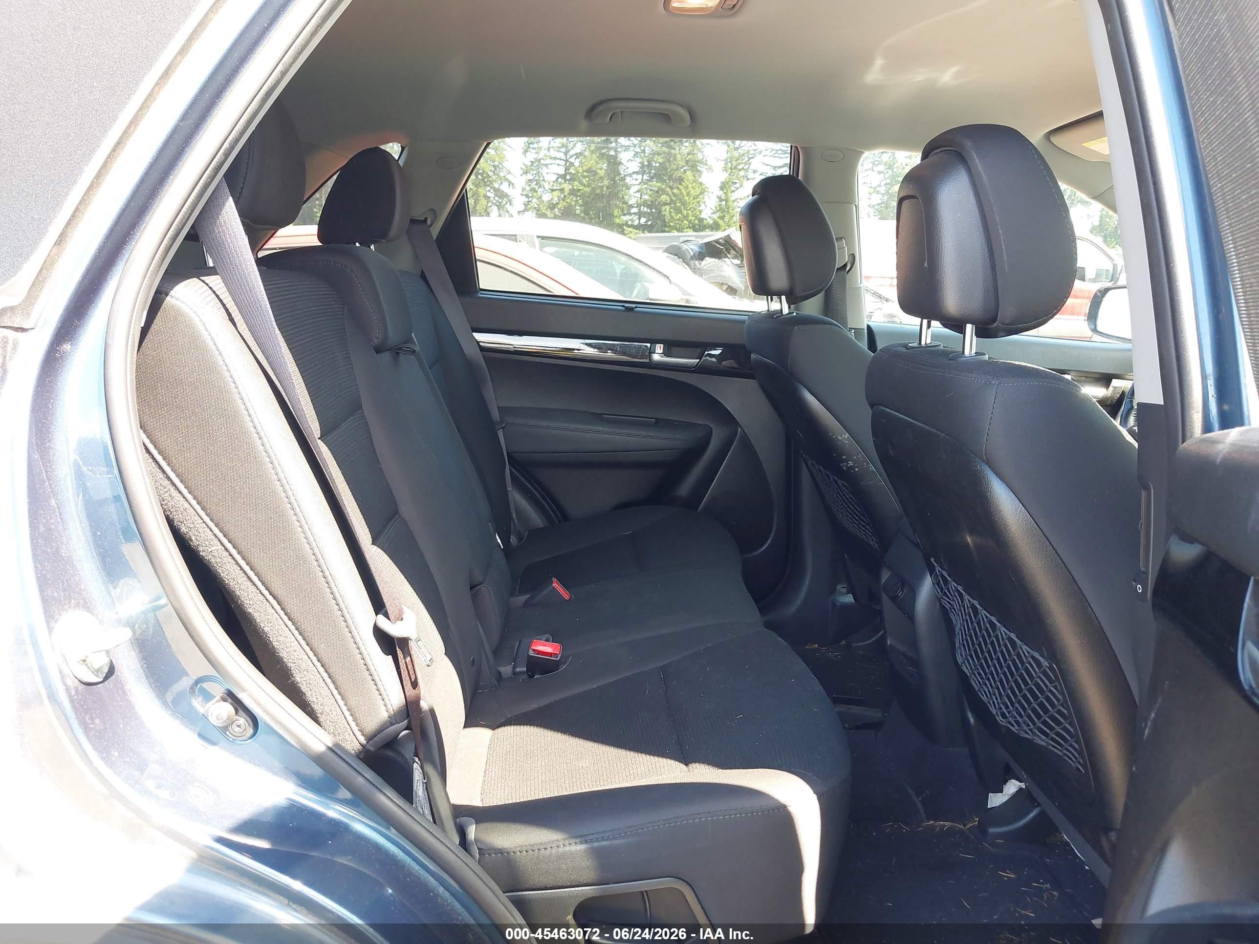 2014 Kia Sorento Lx Blue vin: 5XYKT3A63EG525544