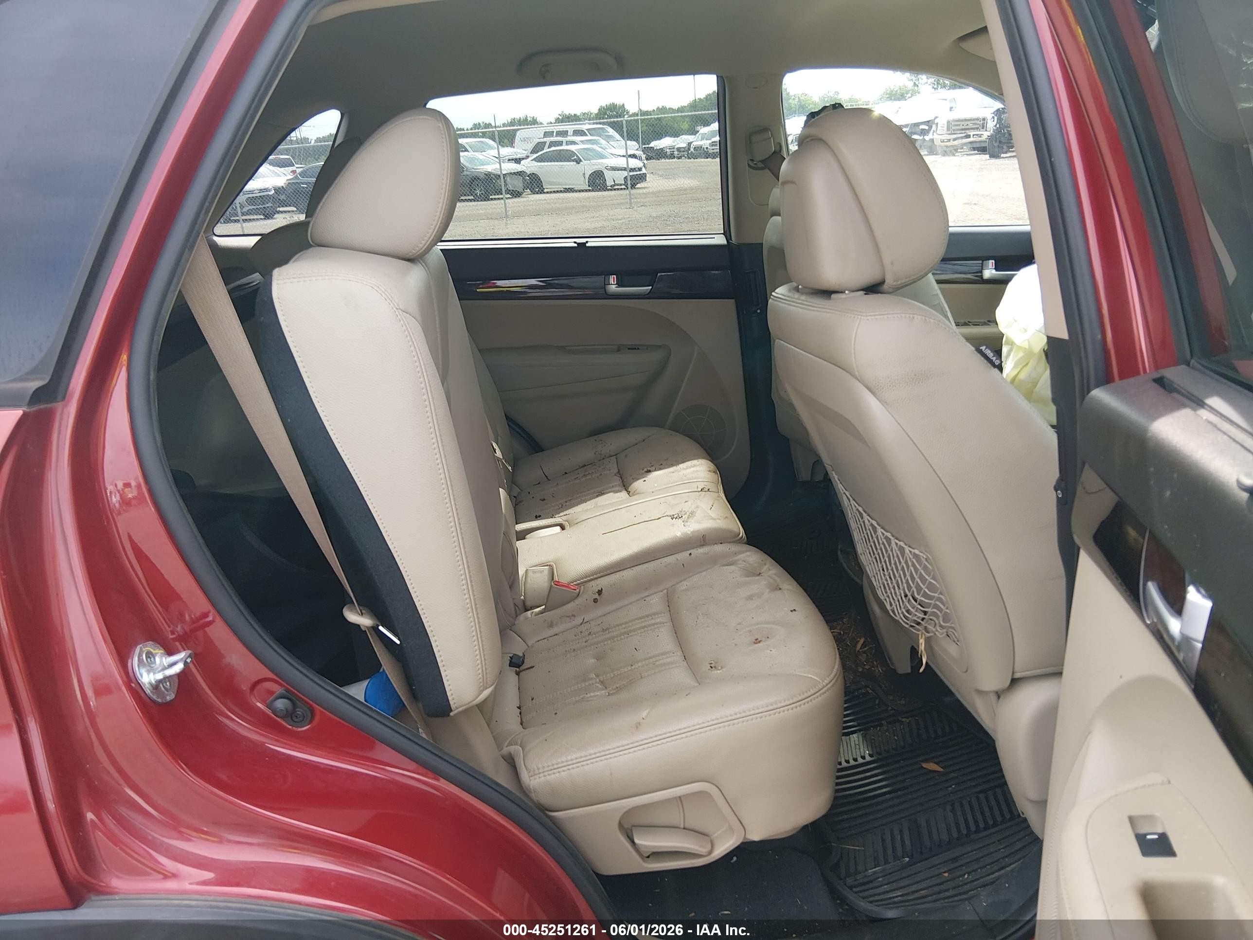 2015 Kia Sorento Lx Burgundy vin: 5XYKT3A63FG631235