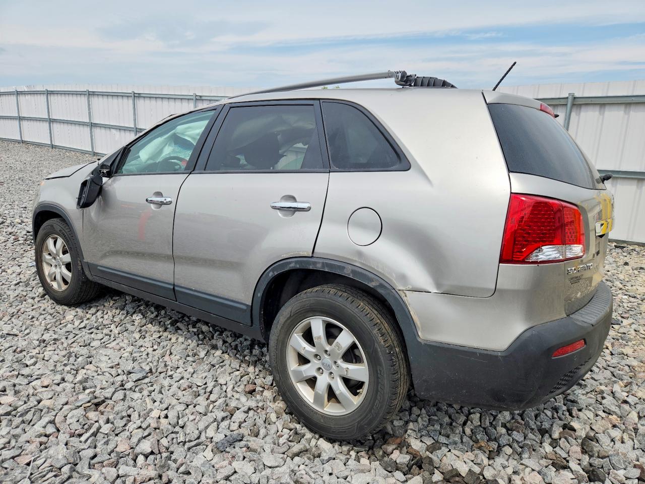 2012 Kia Sorento Lx Gray vin: 5XYKT3A64CG282761