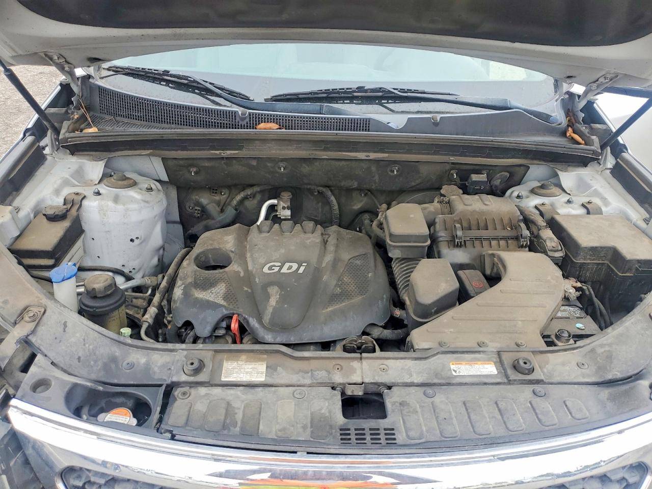 2013 Kia Sorento Lx Silver vin: 5XYKT3A64DG313301