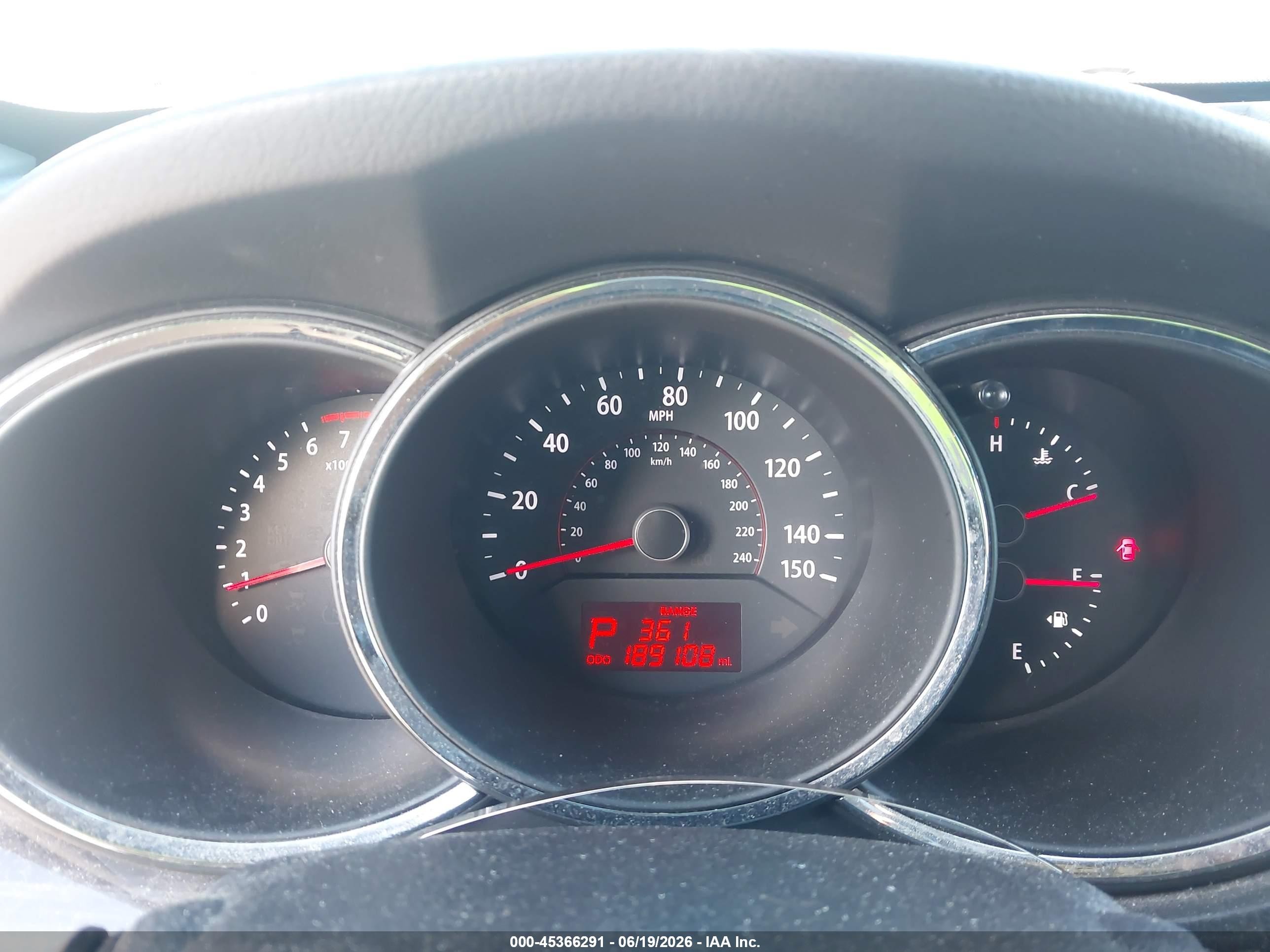 2013 Kia Sorento Lx Burgundy vin: 5XYKT3A64DG361252