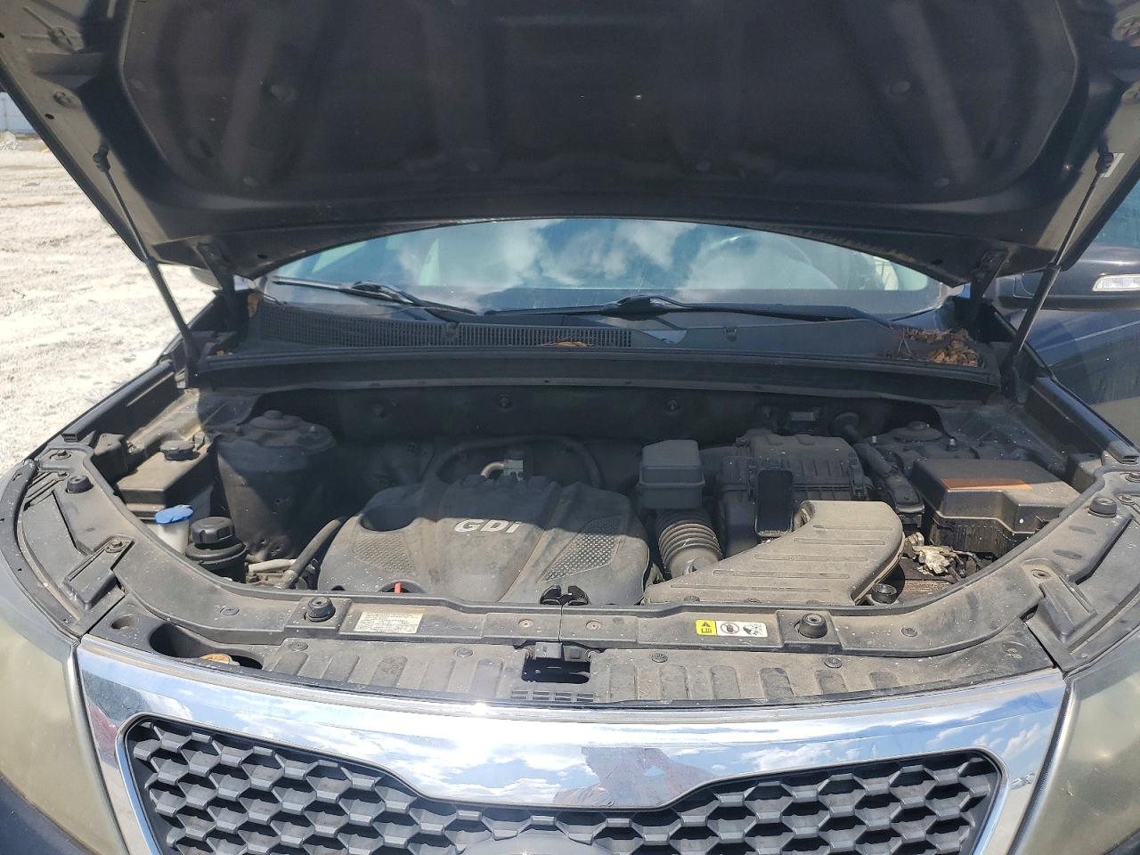 2013 Kia Sorento Lx Black vin: 5XYKT3A64DG364040