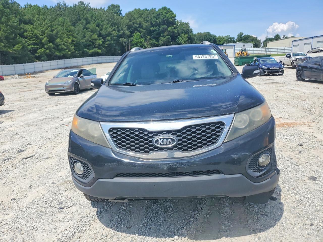 2013 Kia Sorento Lx Black vin: 5XYKT3A64DG364040