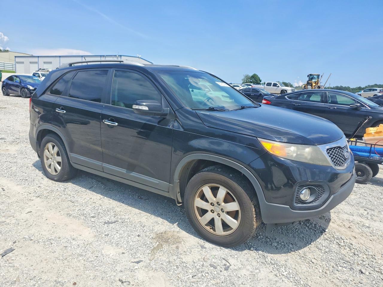 2013 Kia Sorento Lx Black vin: 5XYKT3A64DG364040