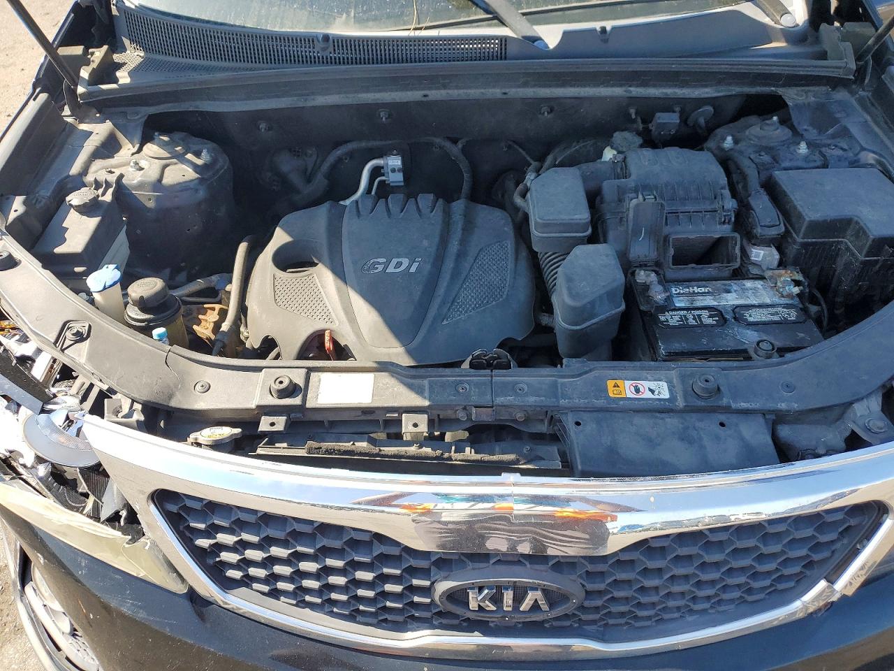 2013 Kia Sorento Lx Black vin: 5XYKT3A64DG389911
