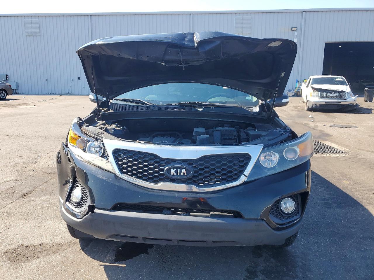 2013 Kia Sorento Lx Black vin: 5XYKT3A64DG389911