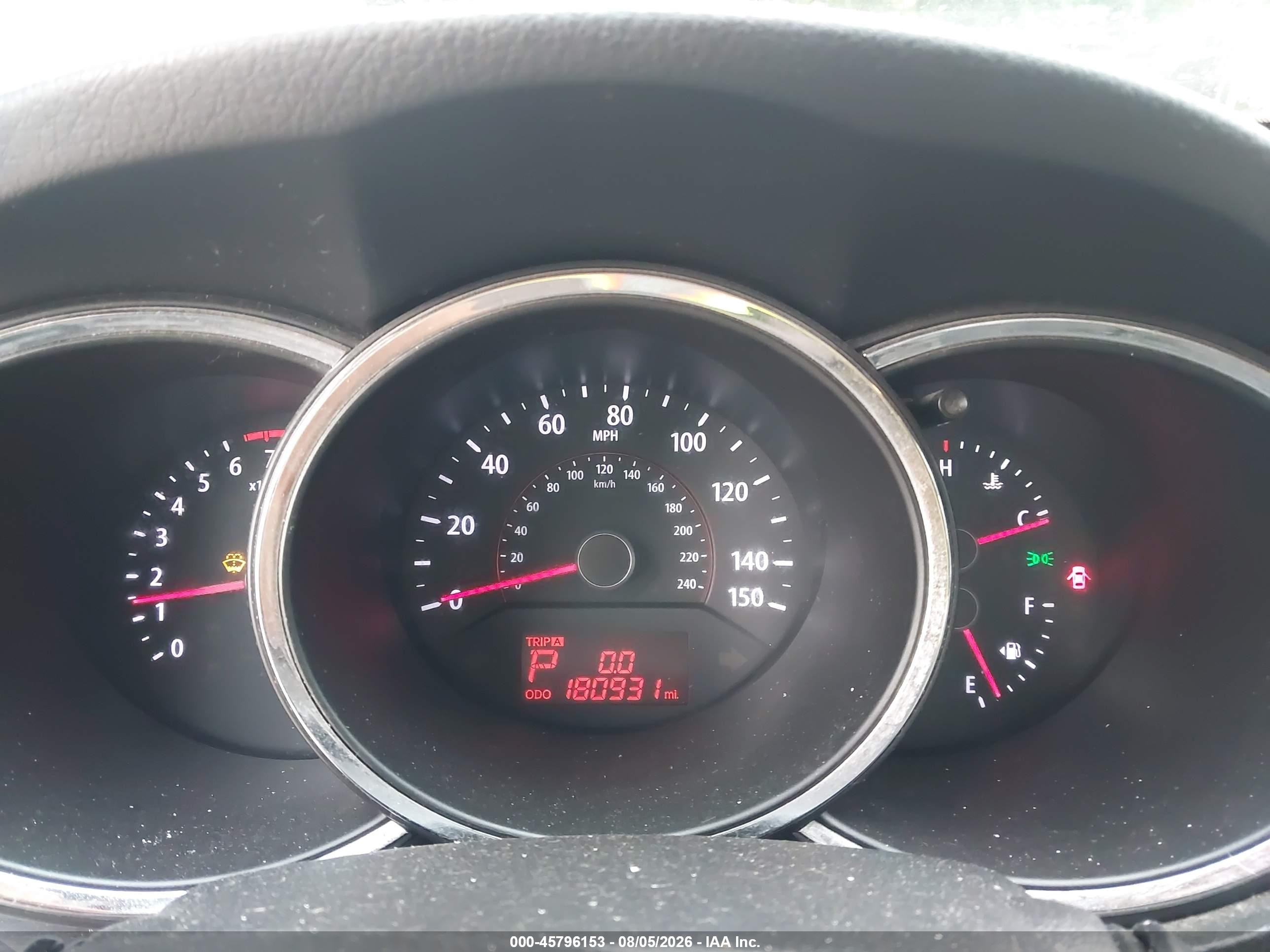 2013 Kia Sorento Lx White vin: 5XYKT3A64DG413883