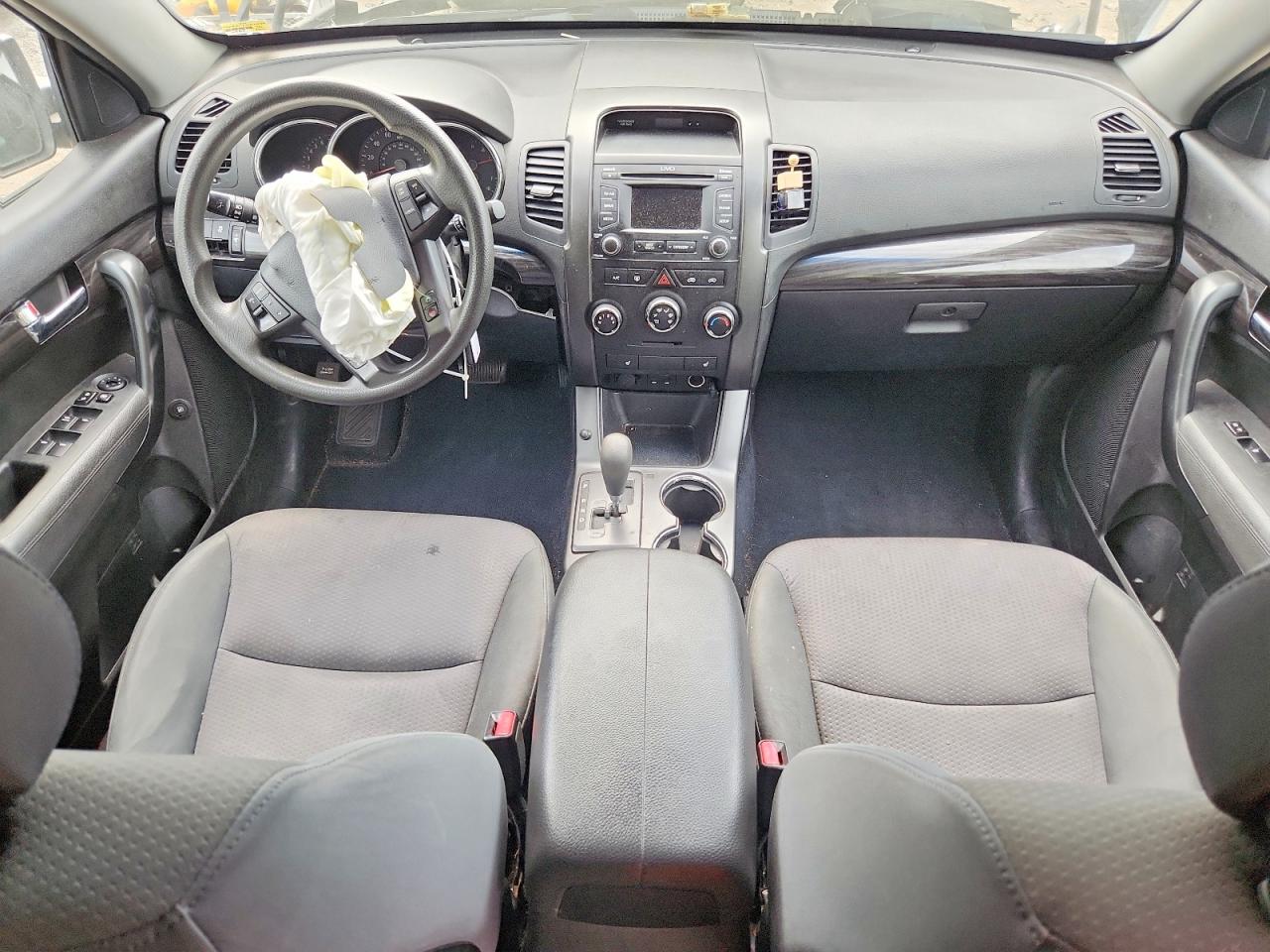 2013 Kia Sorento Lx Silver vin: 5XYKT3A64DG414161