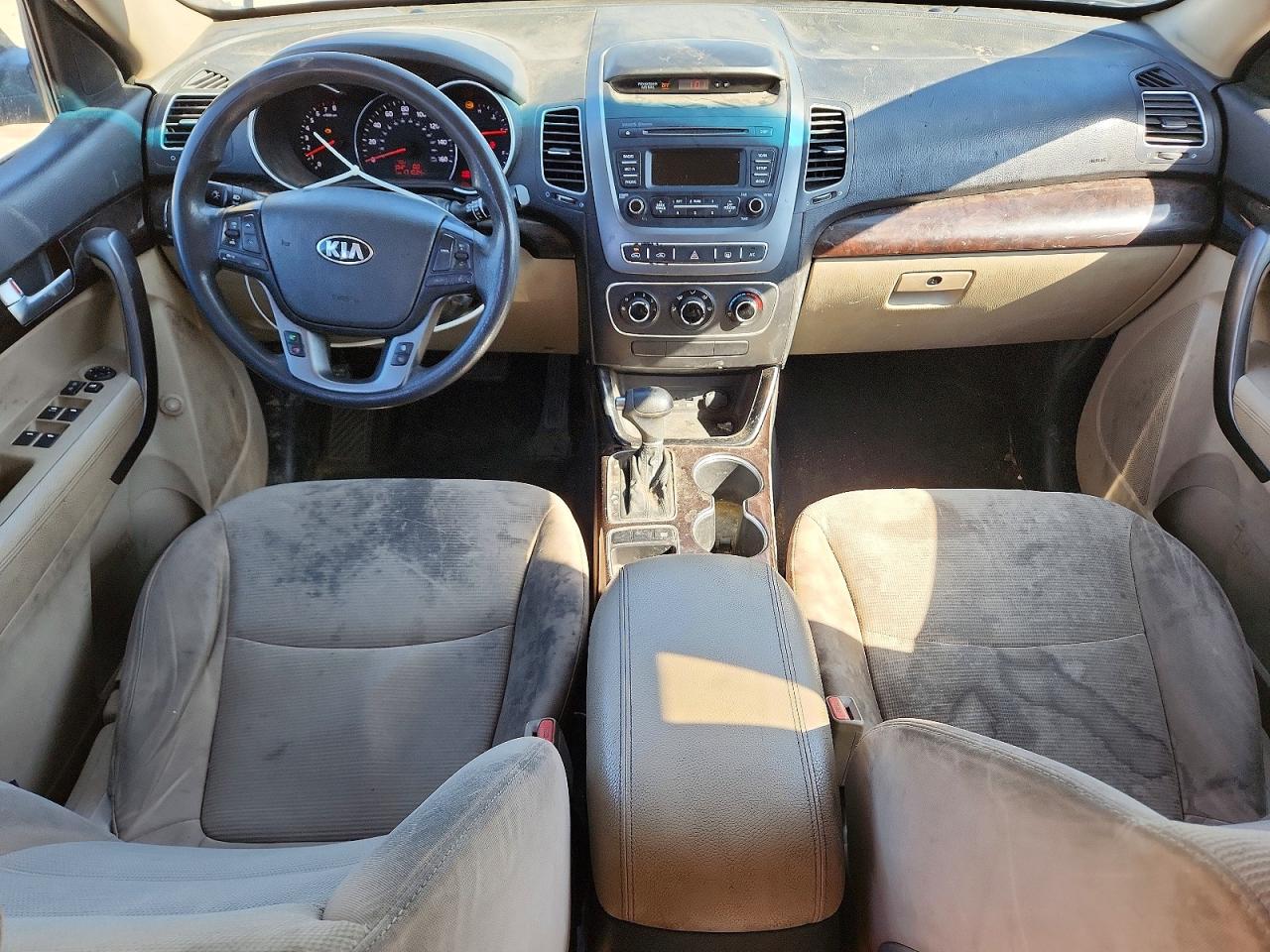 2014 Kia Sorento Lx Purple vin: 5XYKT3A64EG477584