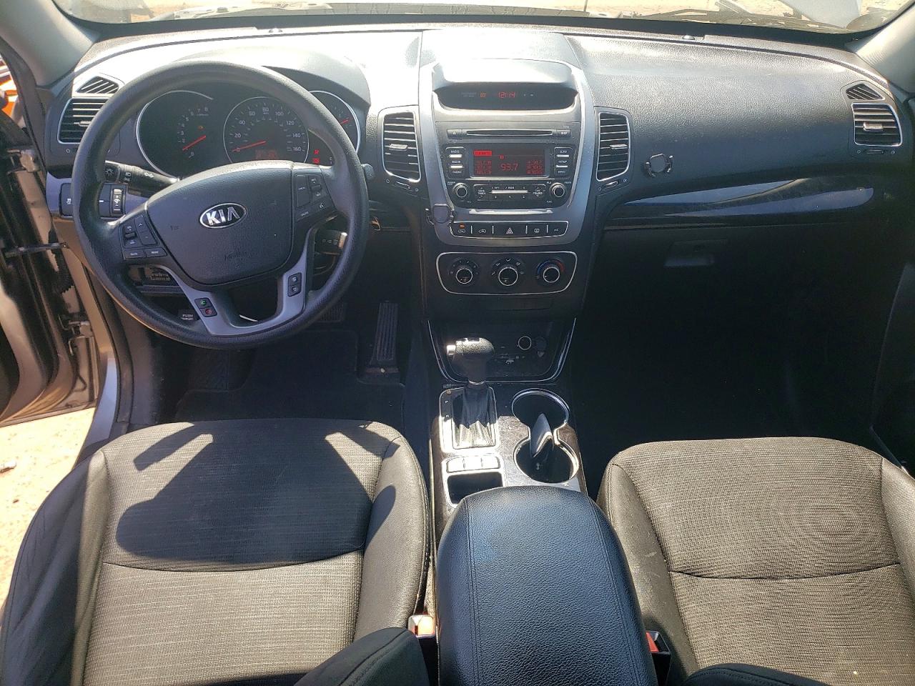 2014 Kia Sorento Lx Gray vin: 5XYKT3A64EG506775