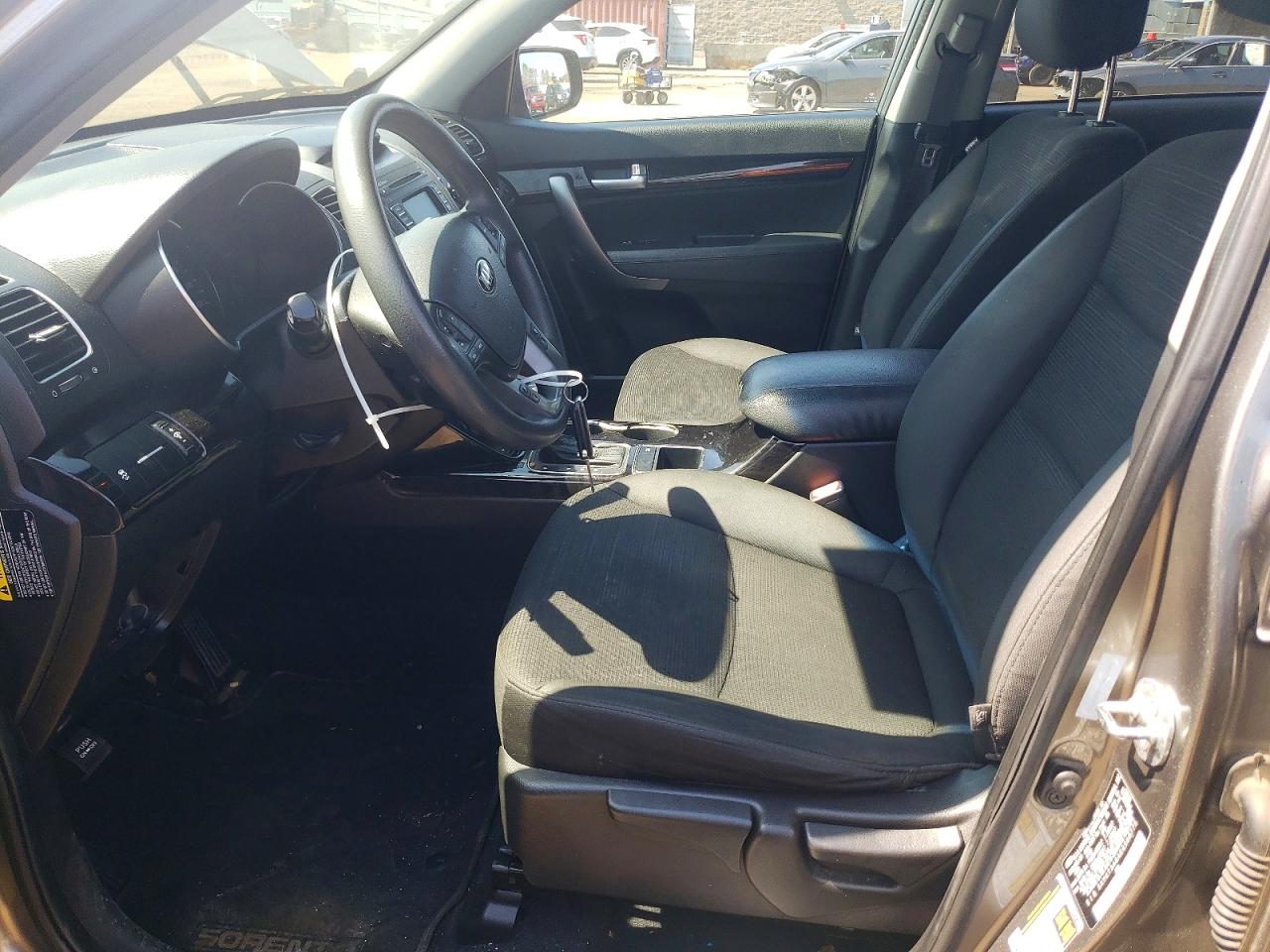 2014 Kia Sorento Lx Gray vin: 5XYKT3A64EG506775