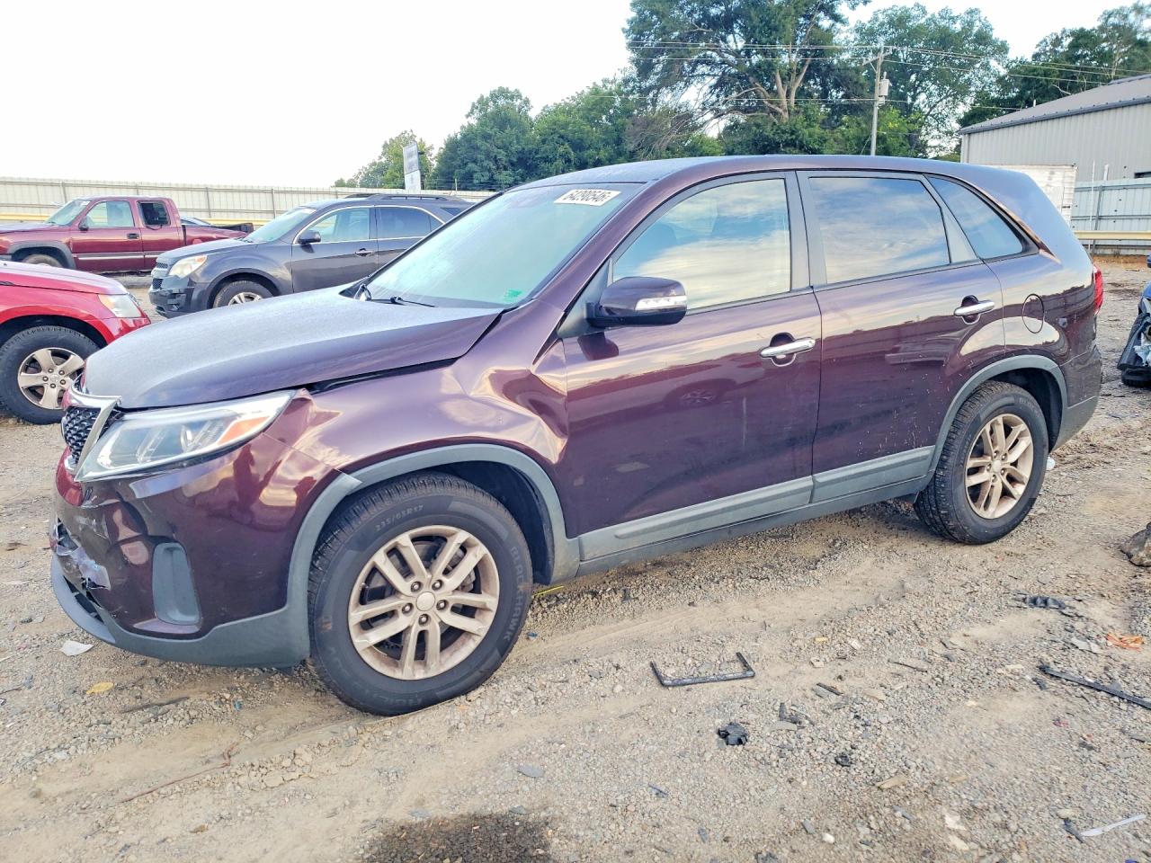 2015 Kia Sorento Lx Brown vin: 5XYKT3A64FG568064