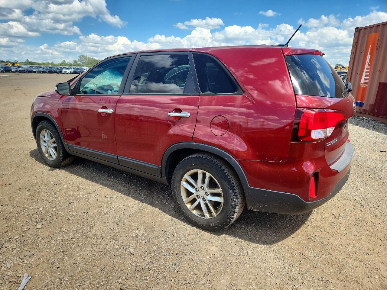 2015 Kia Sorento Burgundy vin: 5XYKT3A64FG578450