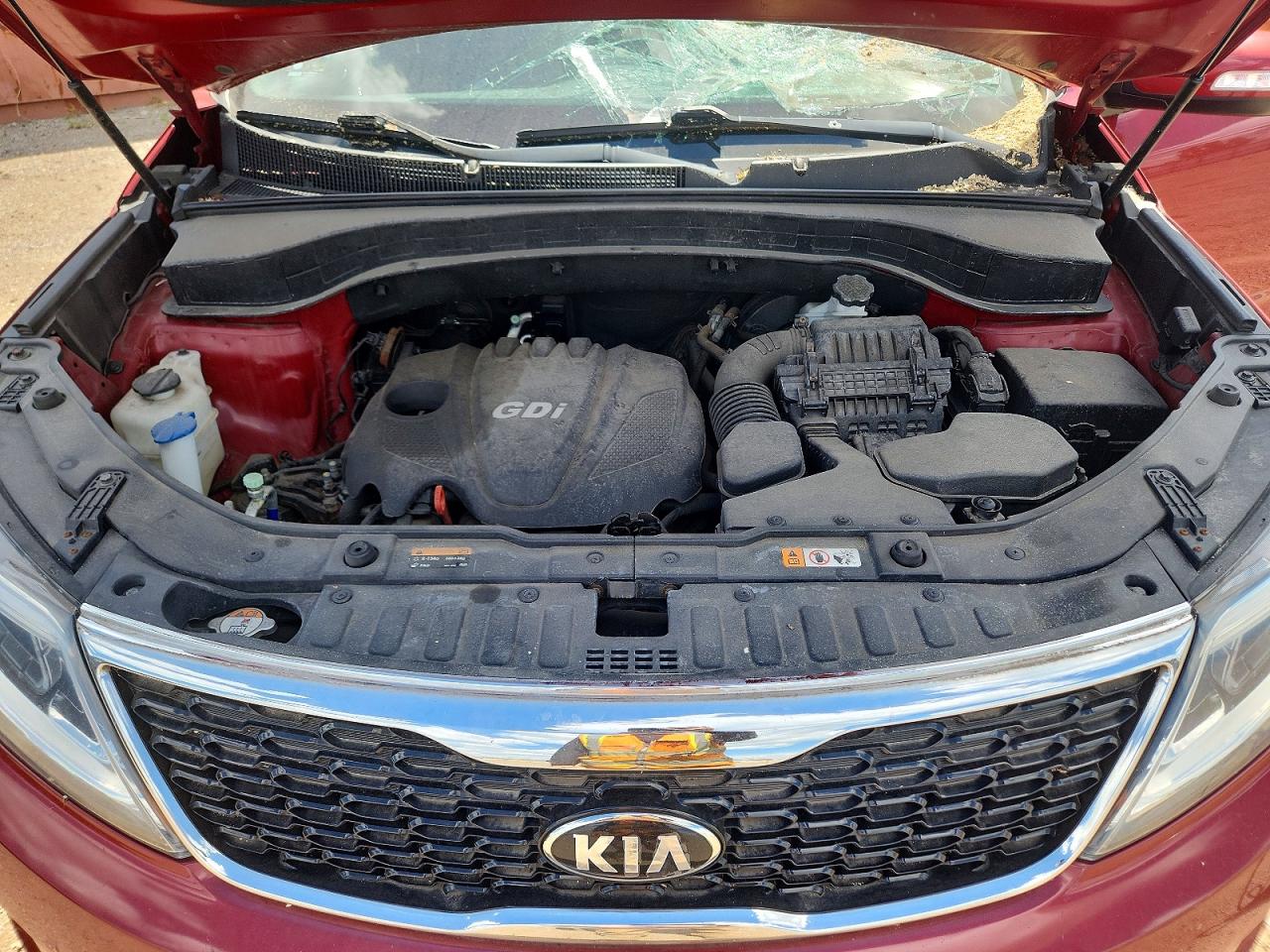 2015 Kia Sorento Burgundy vin: 5XYKT3A64FG578450