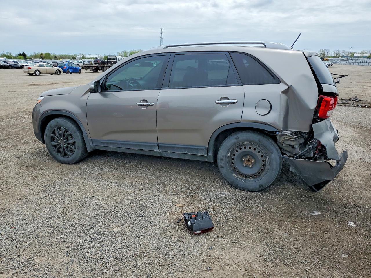 2015 Kia Sorento Lx Tan vin: 5XYKT3A64FG589447