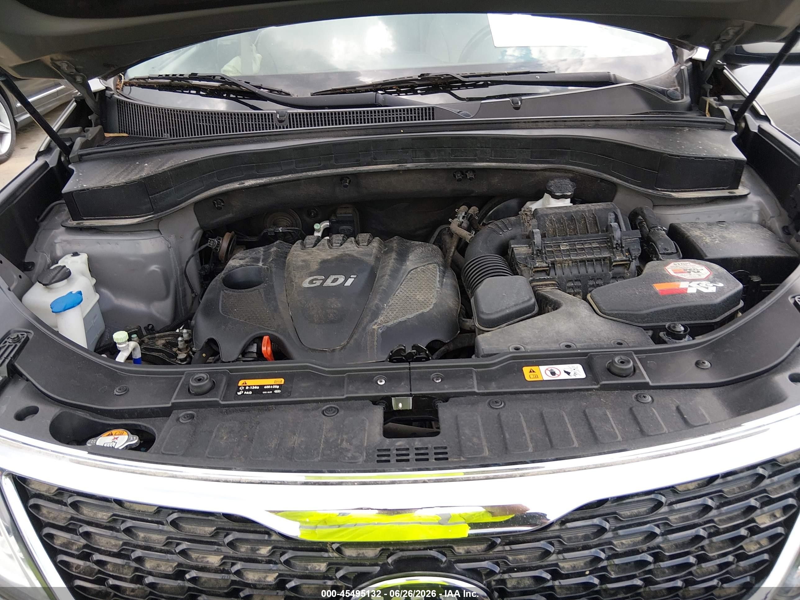 2015 Kia Sorento Lx Gray vin: 5XYKT3A64FG615139