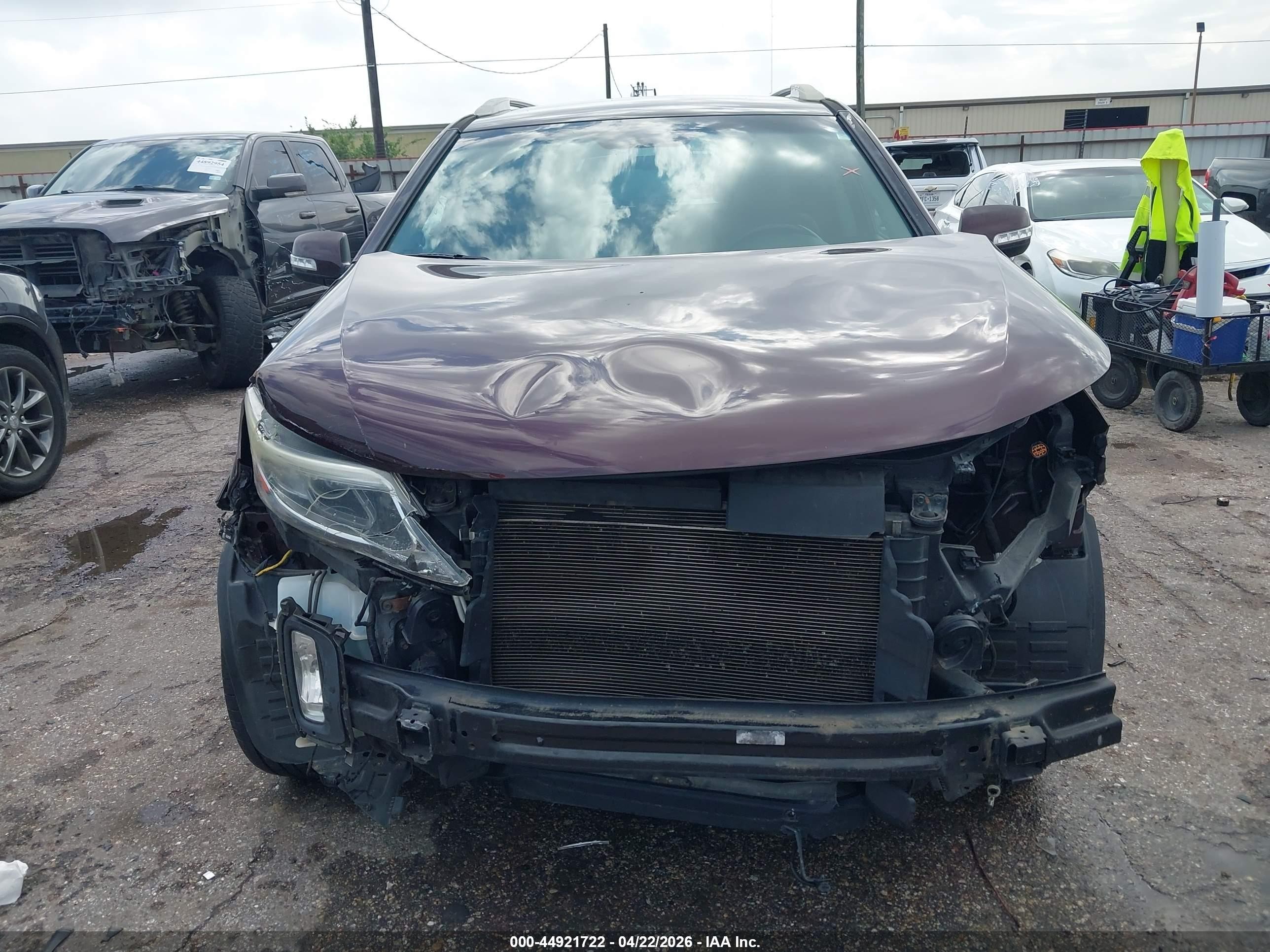 2015 Kia Sorento Lx Red vin: 5XYKT3A64FG662171