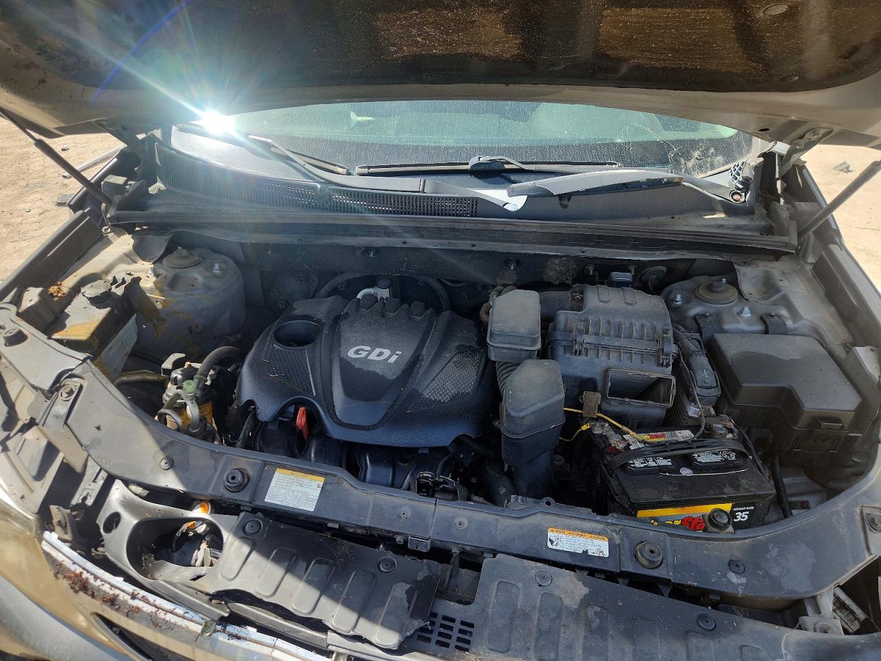 2012 Kia Sorento Lx Gray vin: 5XYKT3A65CG295485