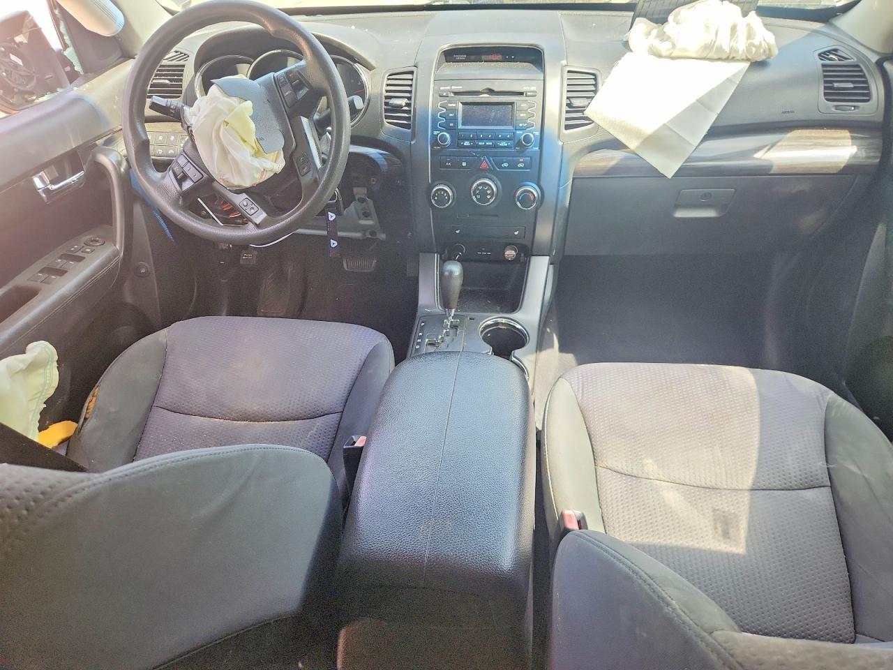 2012 Kia Sorento Lx Gray vin: 5XYKT3A65CG295485
