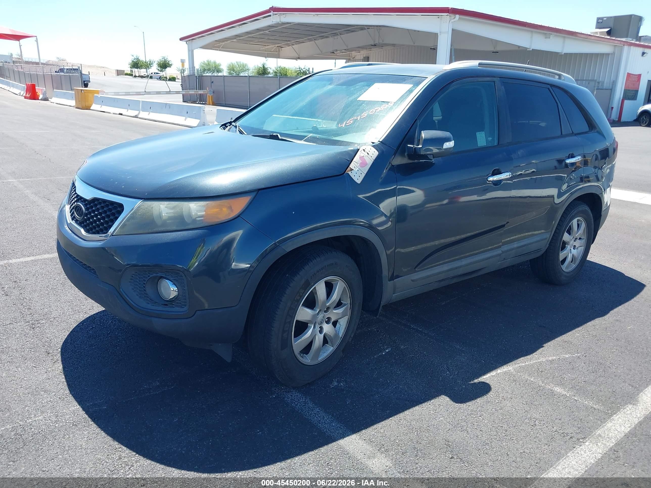 2013 Kia Sorento Lx Black vin: 5XYKT3A65DG363138