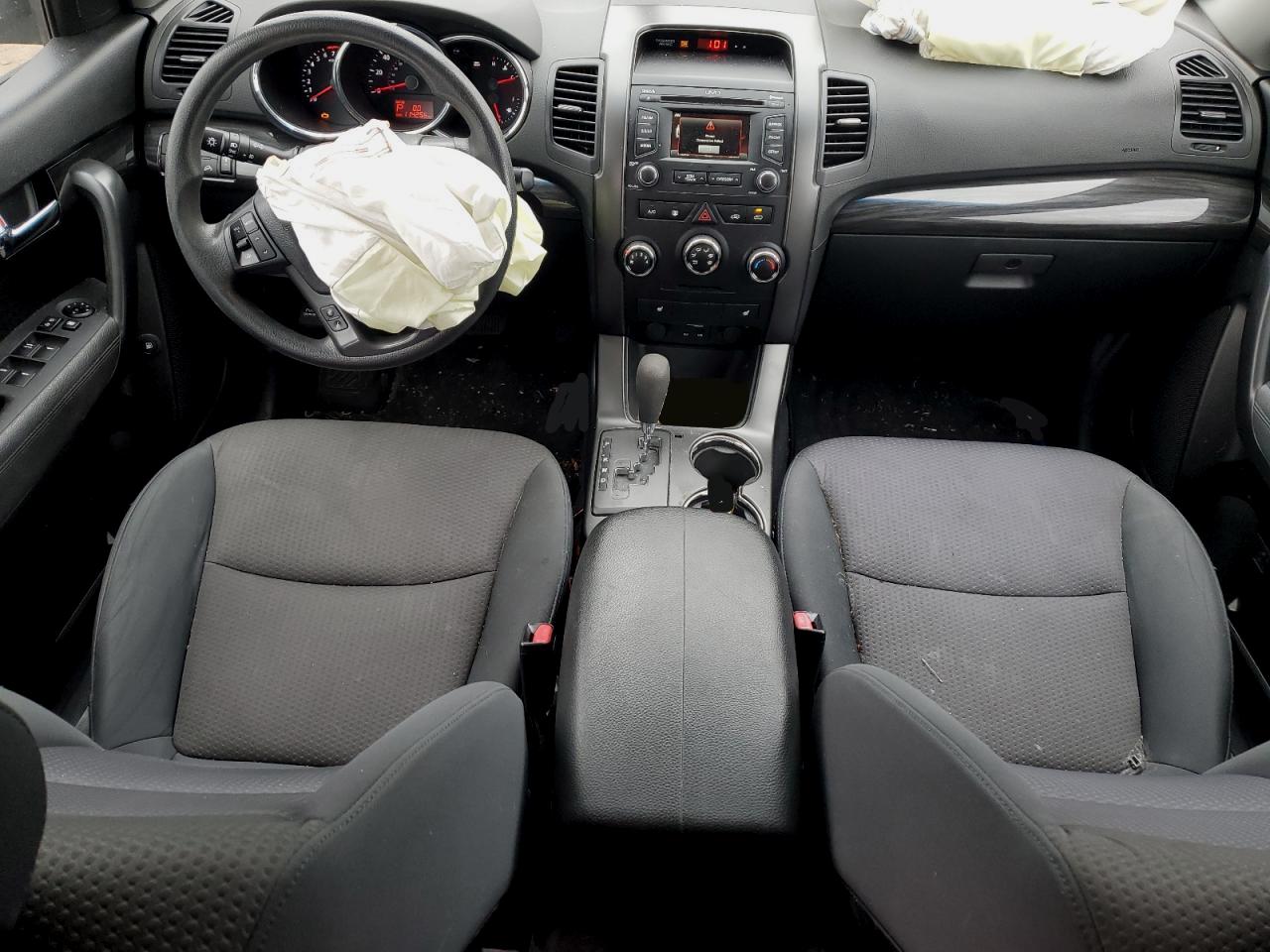 2013 Kia Sorento Lx Gray vin: 5XYKT3A65DG382725