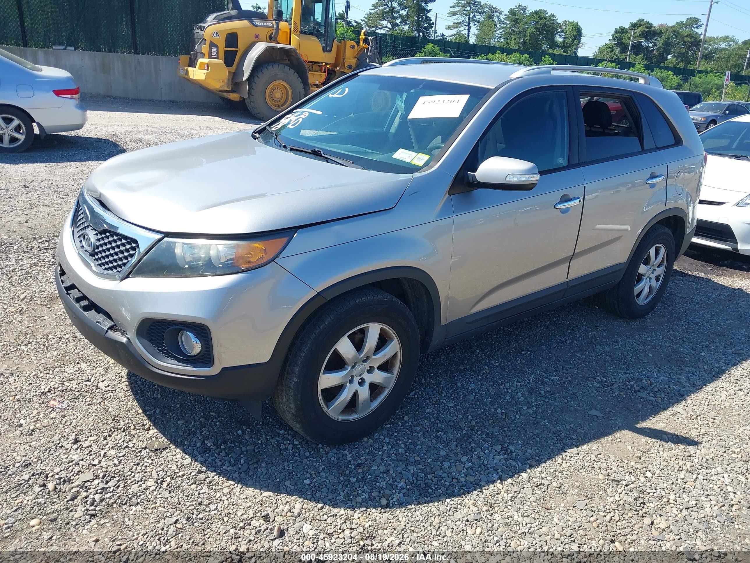 2013 Kia Sorento Lx Бежевый vin: 5XYKT3A65DG383874