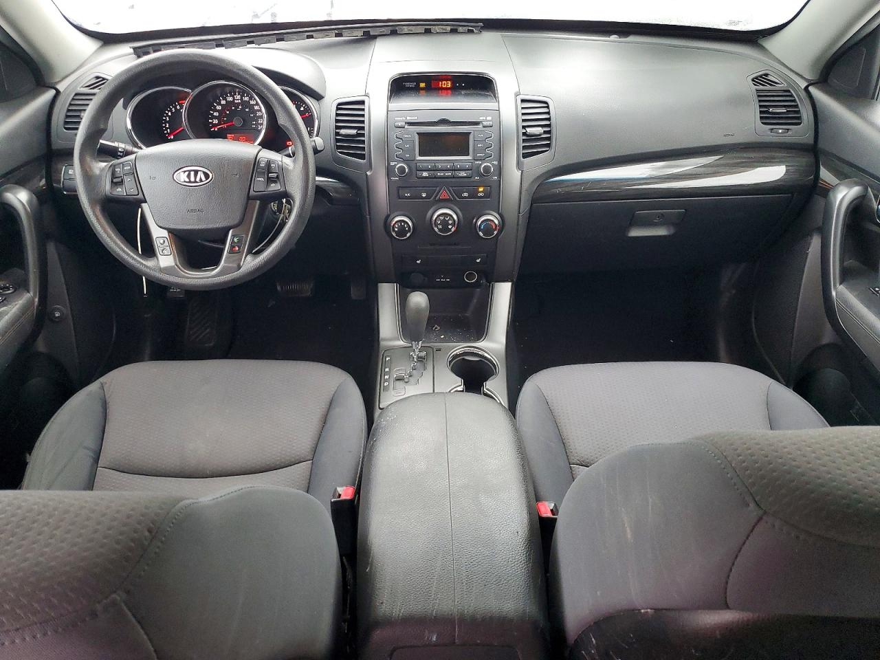 2013 Kia Sorento Lx Silver vin: 5XYKT3A65DG404934