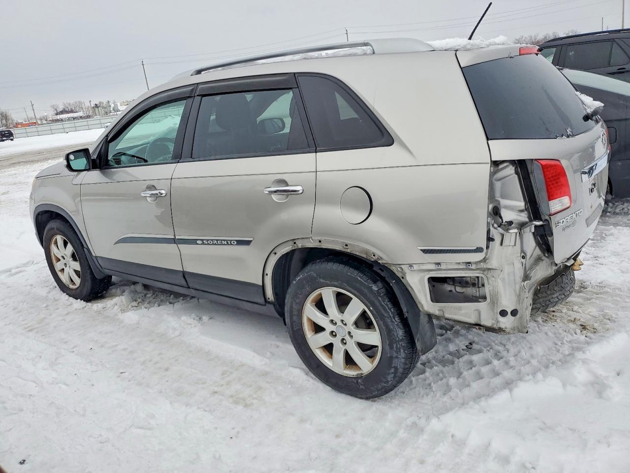 2013 Kia Sorento Lx Silver vin: 5XYKT3A65DG404934