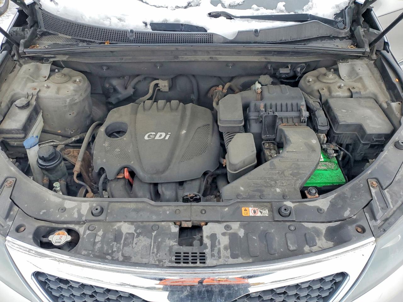 2013 Kia Sorento Lx Silver vin: 5XYKT3A65DG404934