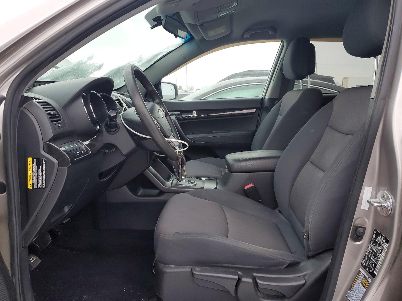 2013 Kia Sorento Lx Silver vin: 5XYKT3A65DG404934