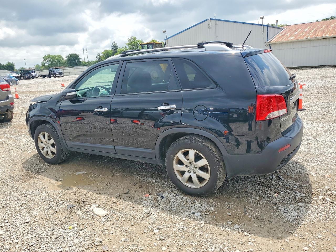 2013 Kia Sorento Lx Black vin: 5XYKT3A65DG417005
