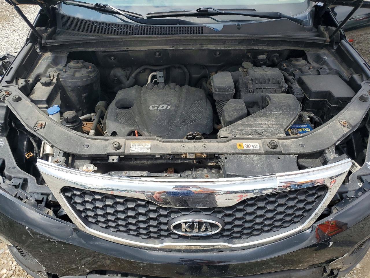 2013 Kia Sorento Lx Black vin: 5XYKT3A65DG417005
