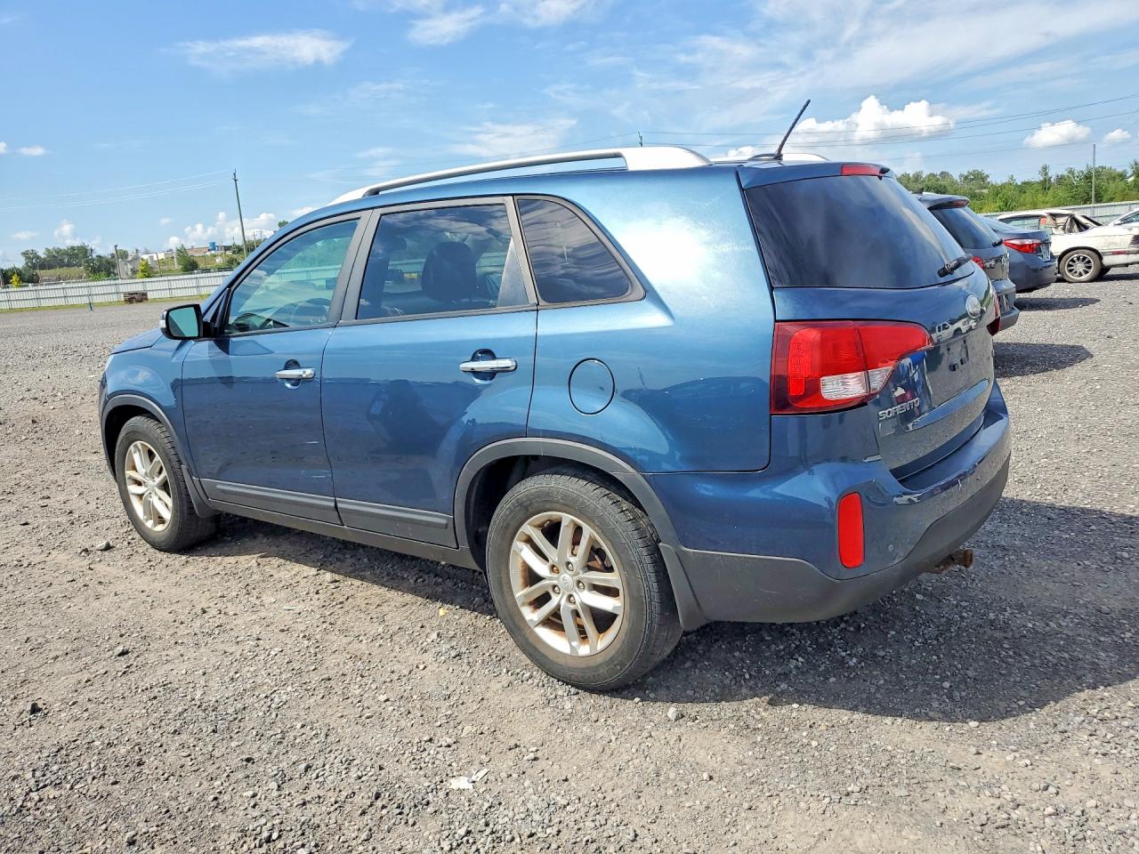 2014 Kia Sorento Lx Синий vin: 5XYKT3A65EG440706