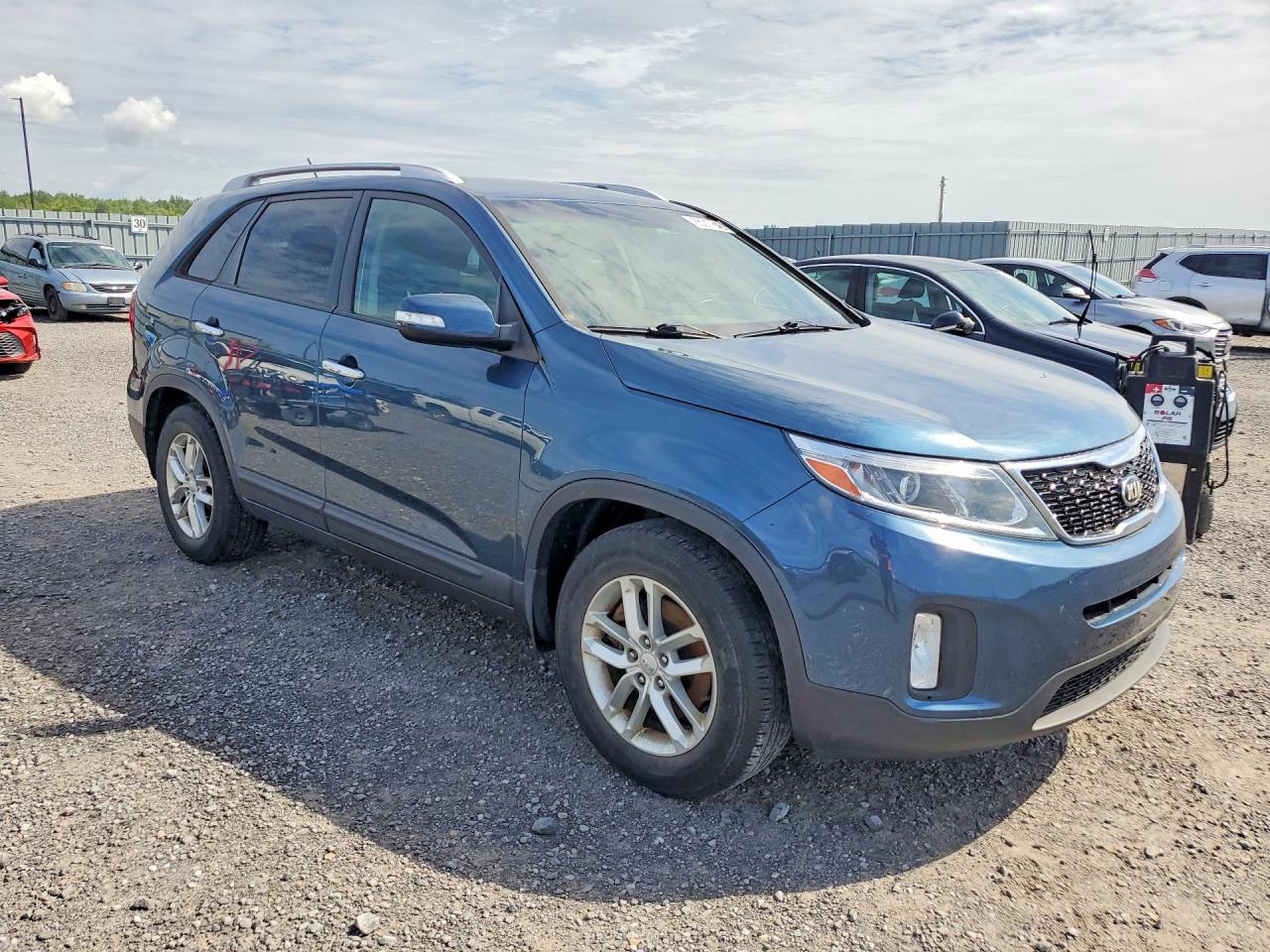 2014 Kia Sorento Lx Синий vin: 5XYKT3A65EG440706