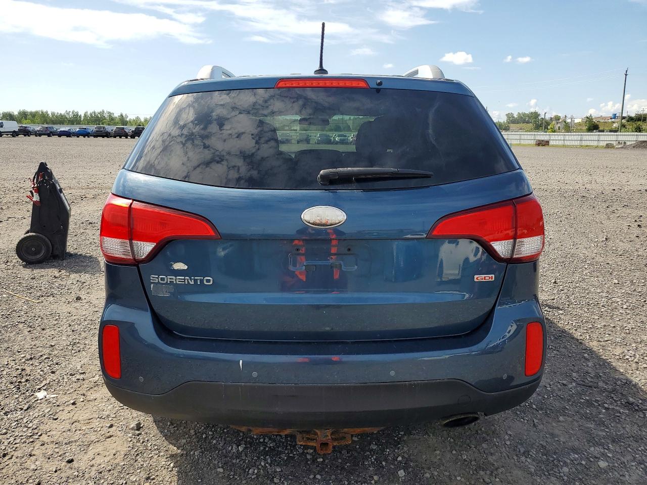 2014 Kia Sorento Lx Синий vin: 5XYKT3A65EG440706