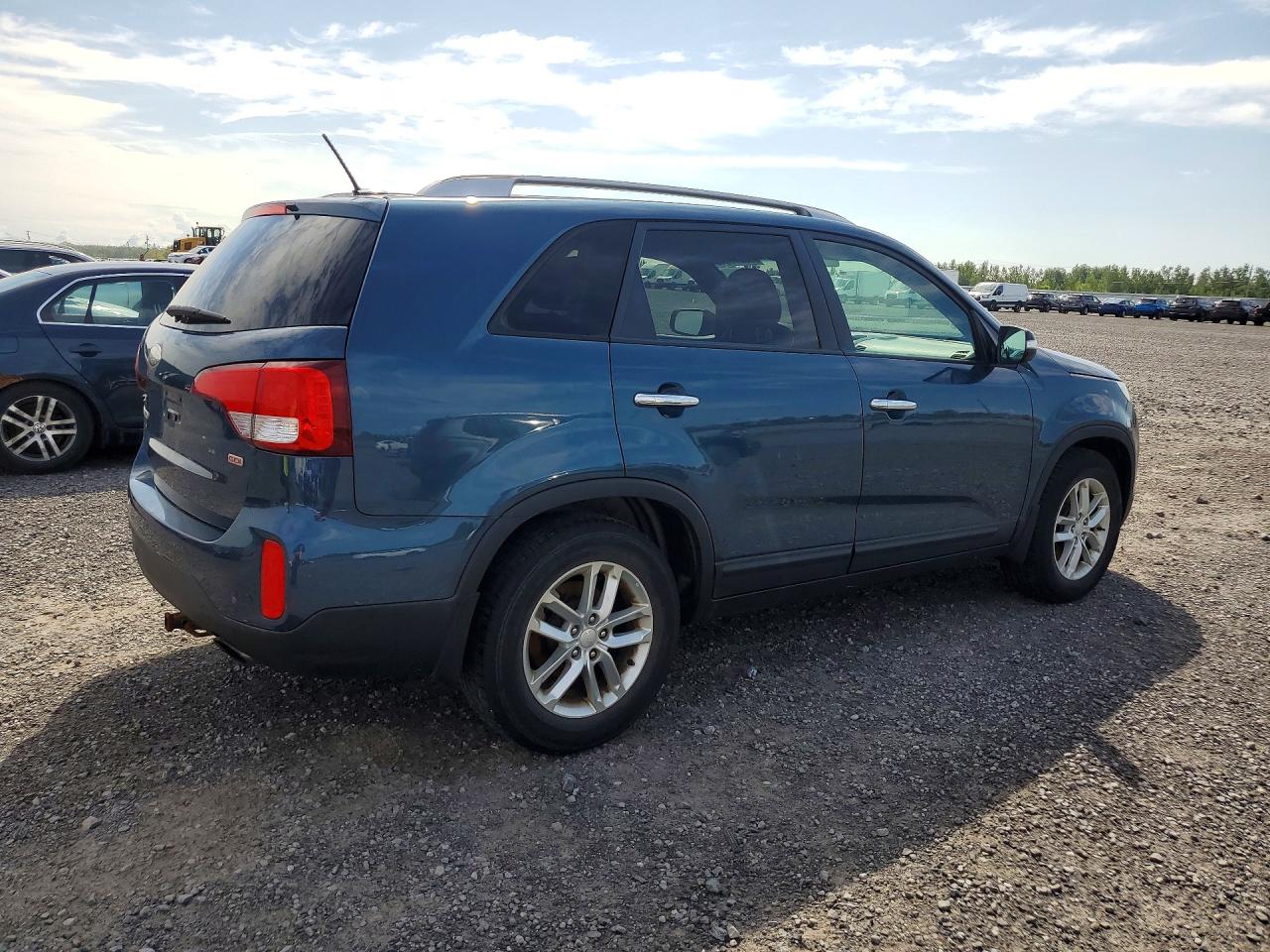 2014 Kia Sorento Lx Синий vin: 5XYKT3A65EG440706