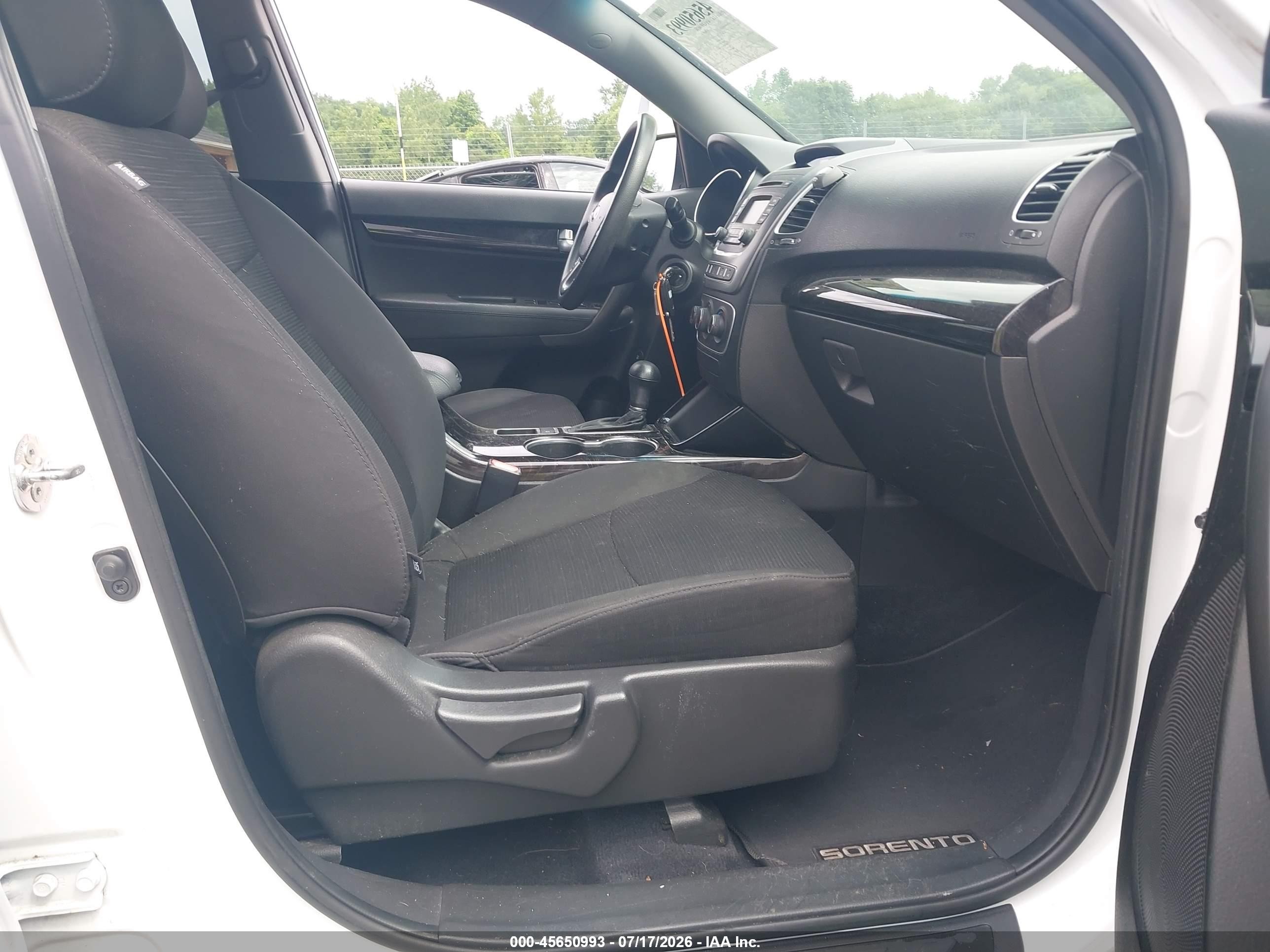 2014 Kia Sorento Lx Белый vin: 5XYKT3A65EG445212