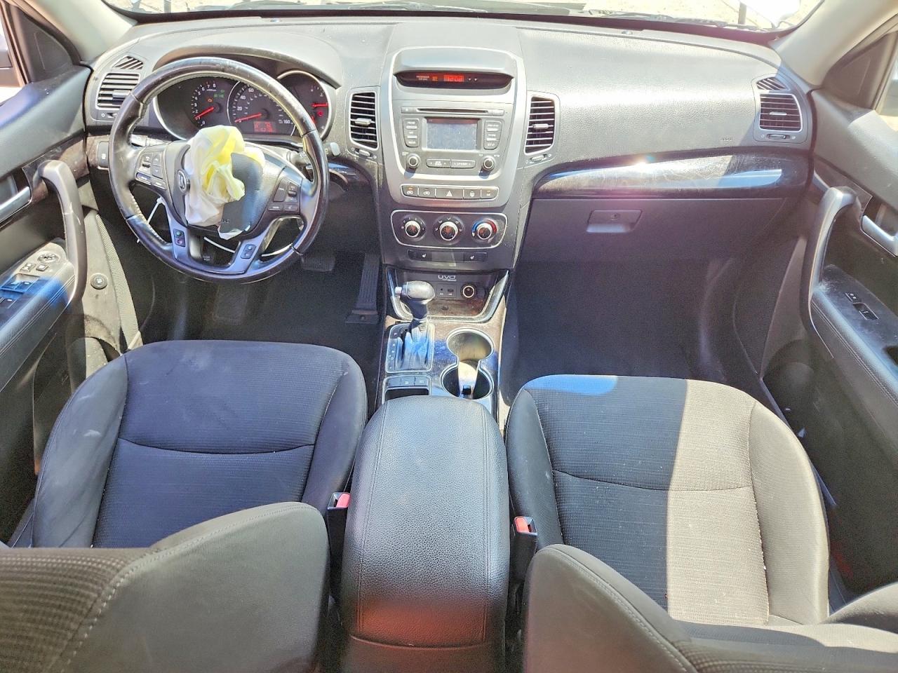2014 Kia Sorento Lx Silver vin: 5XYKT3A65EG455061