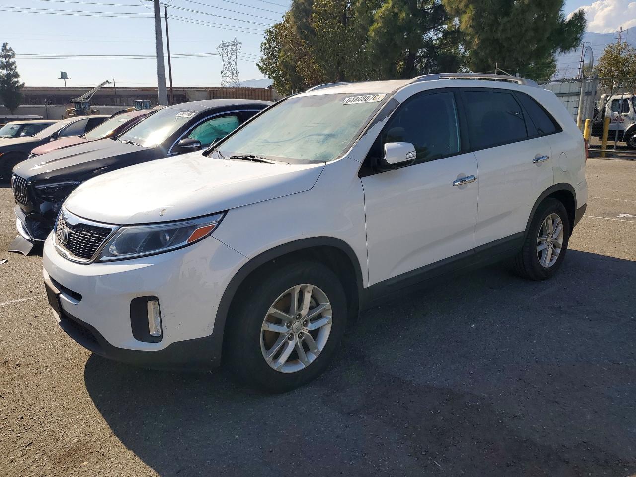 2014 Kia Sorento Lx Белый vin: 5XYKT3A65EG455836