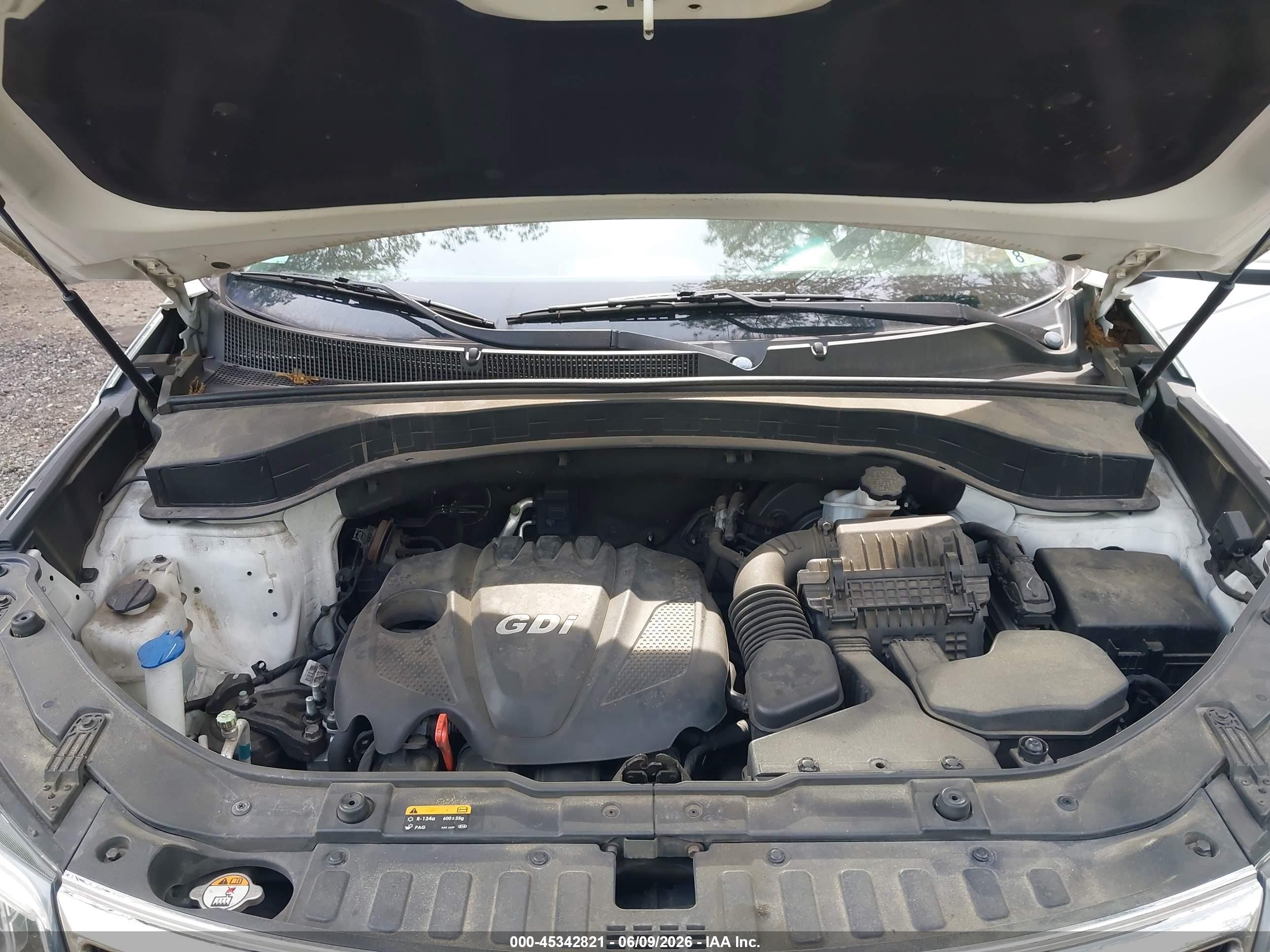 2014 Kia Sorento Lx White vin: 5XYKT3A65EG459384