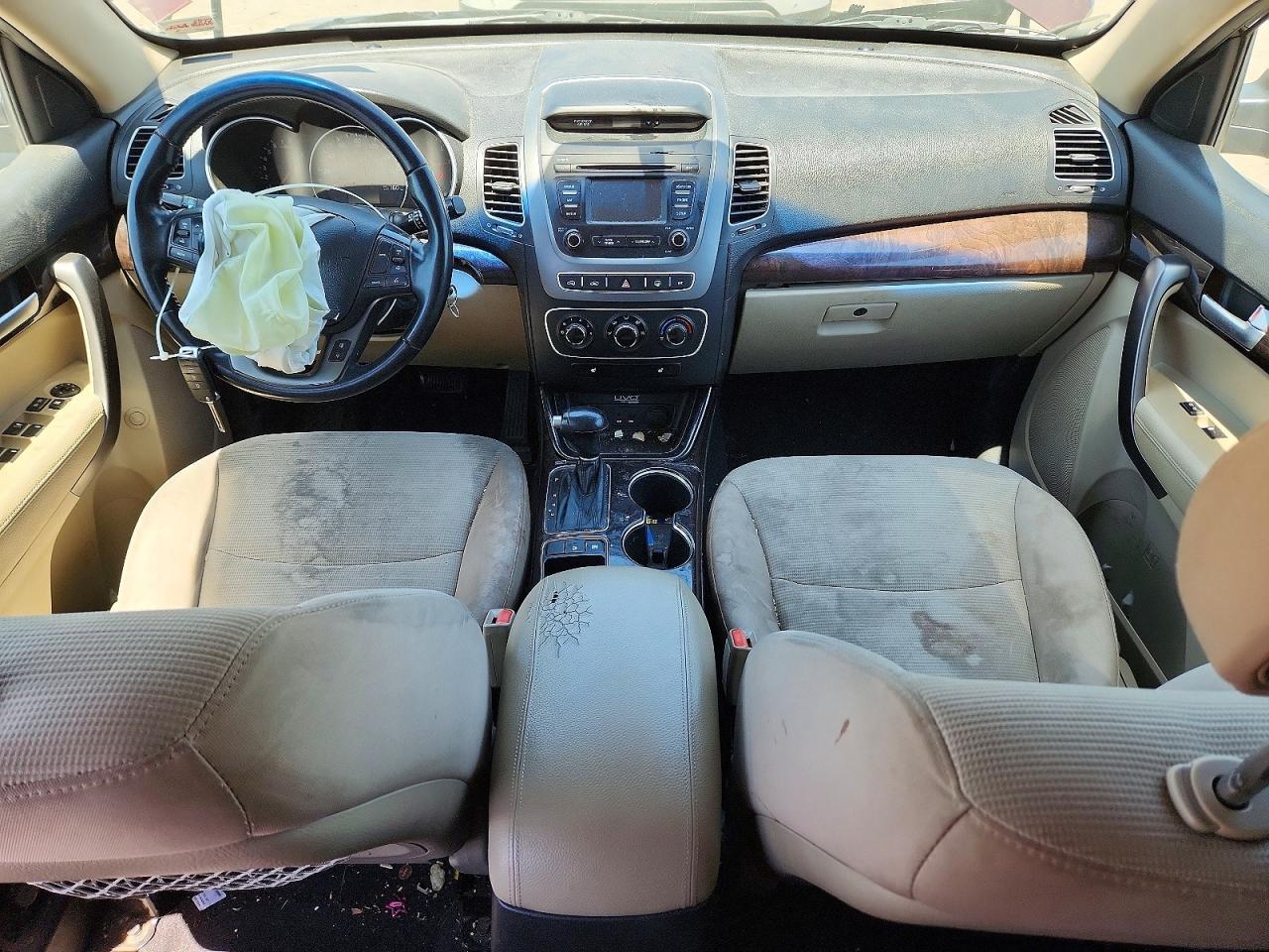 2014 Kia Sorento Lx Burgundy vin: 5XYKT3A65EG495897