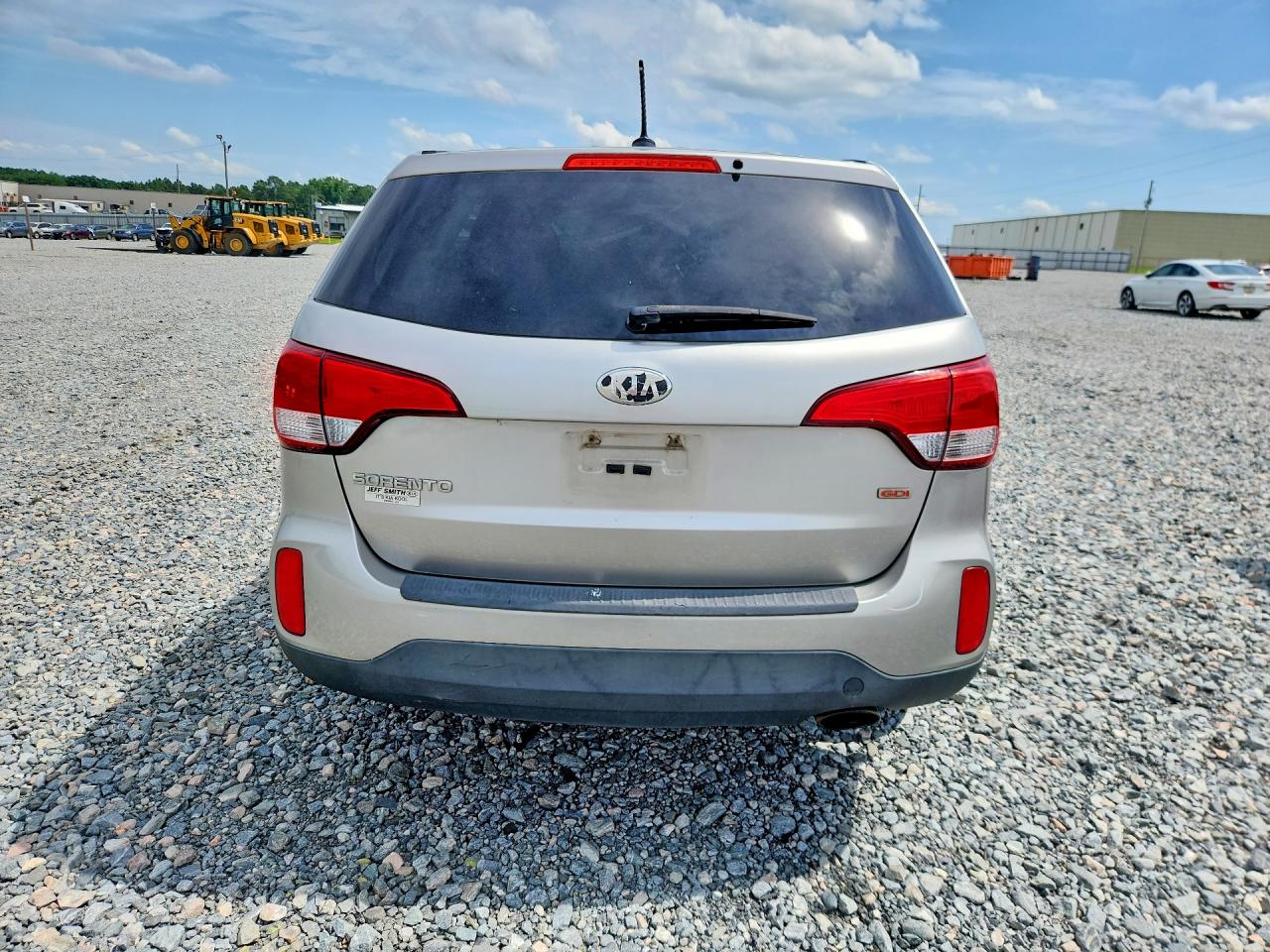 2014 Kia Sorento Lx Silver vin: 5XYKT3A65EG535959